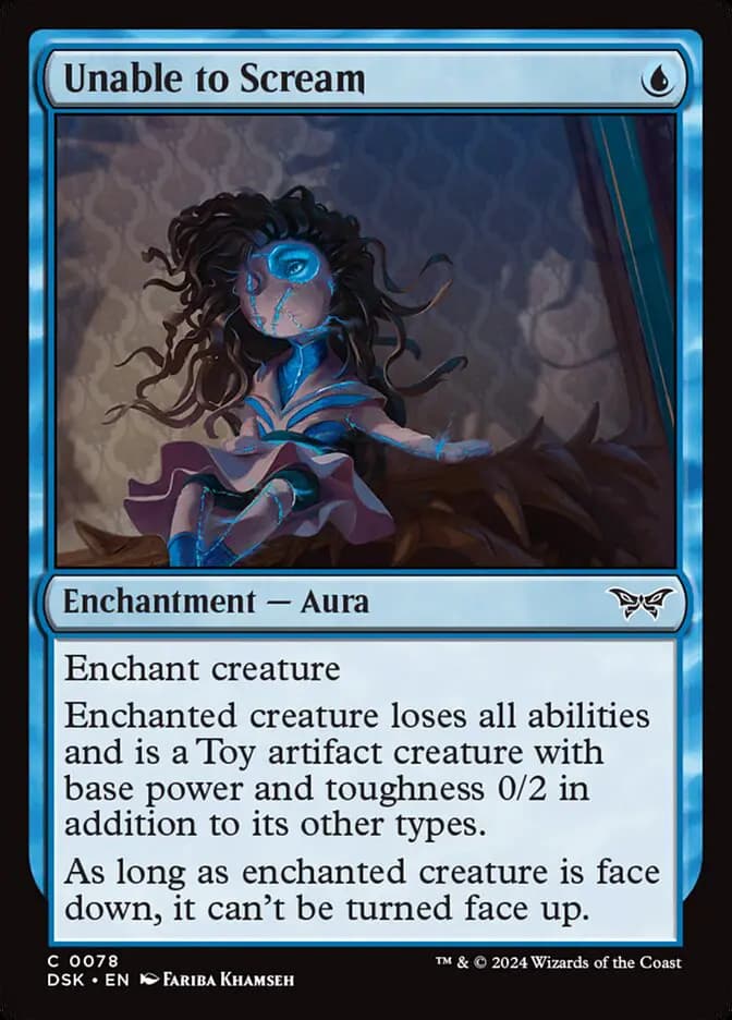Card image of Unable to Scream
