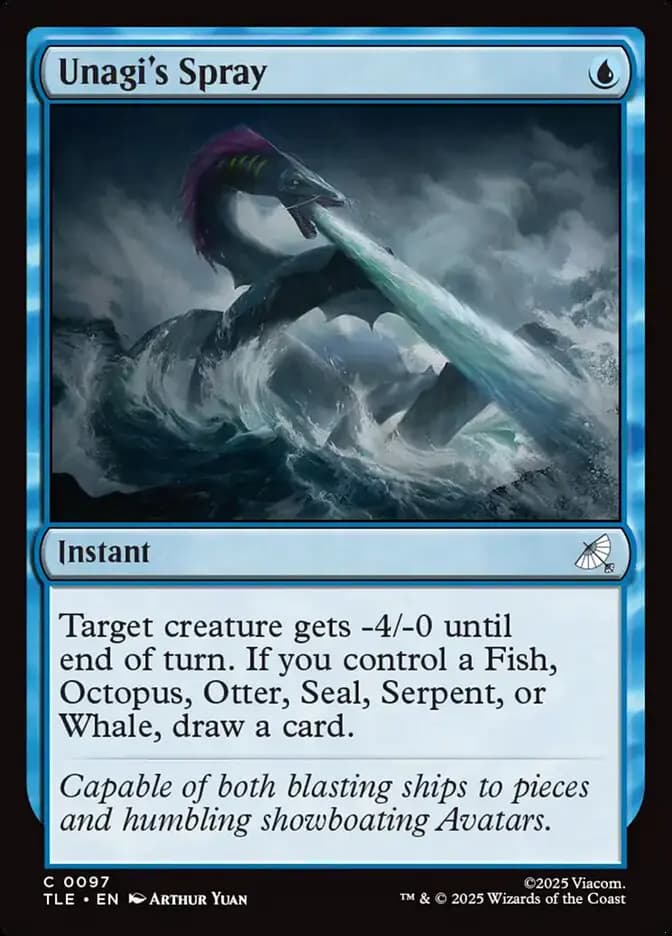 Card image of Unagi's Spray
