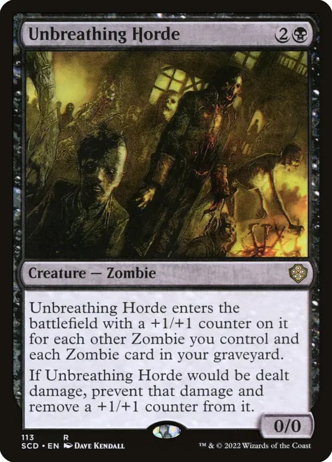 Card image of Unbreathing Horde