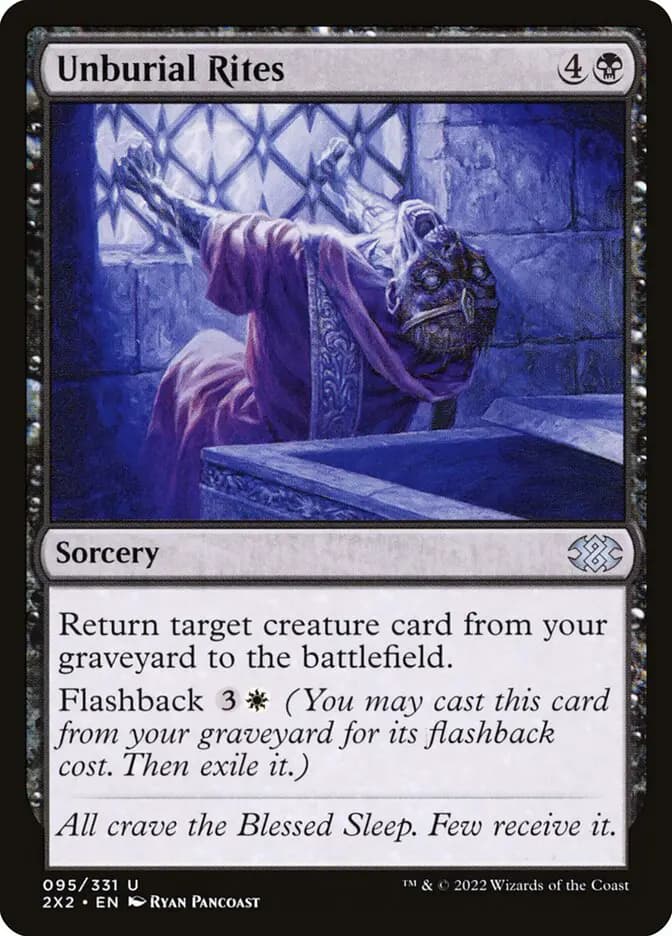 Card image of Unburial Rites