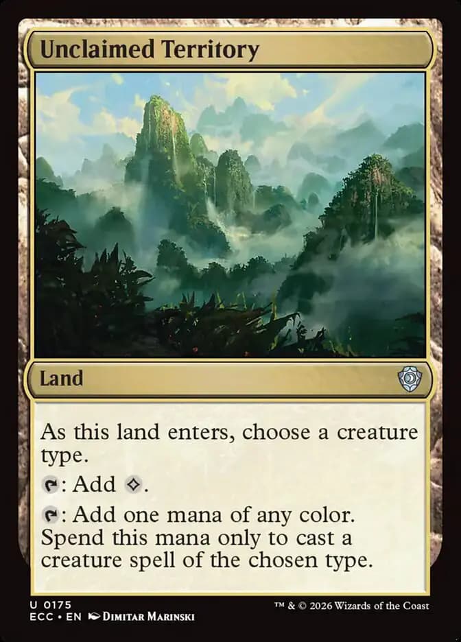 Card image of Unclaimed Territory