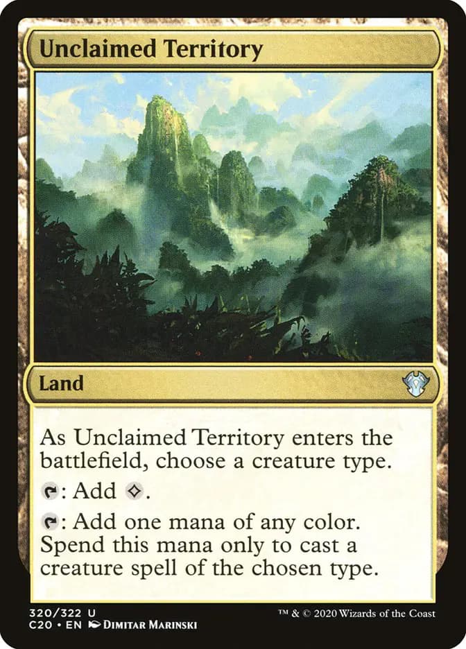 Card image of Unclaimed Territory