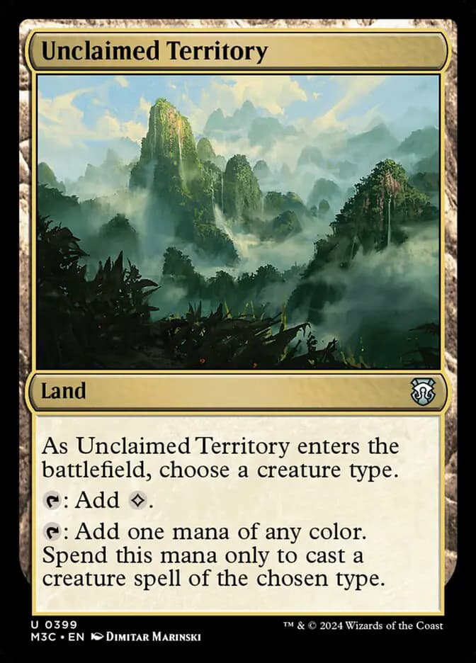Card image of Unclaimed Territory