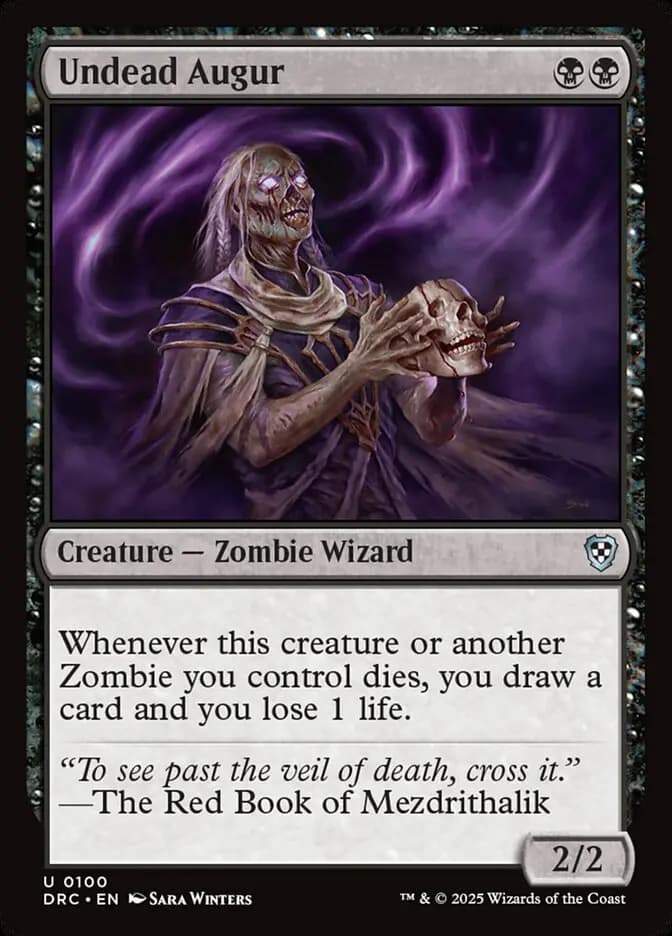 Card image of Undead Augur