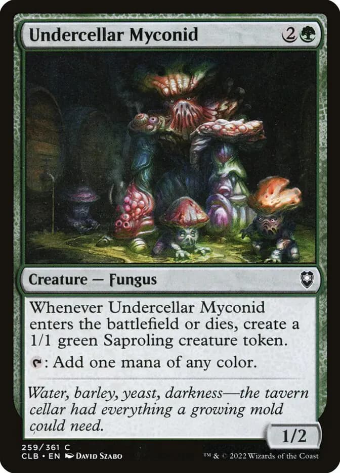Card image of Undercellar Myconid