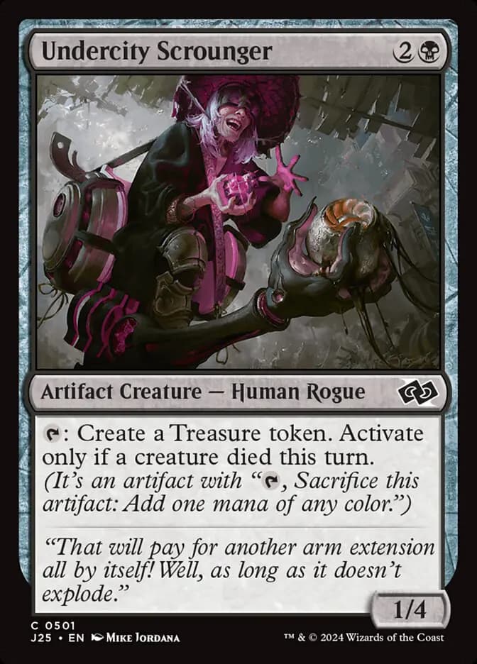 Card image of Undercity Scrounger