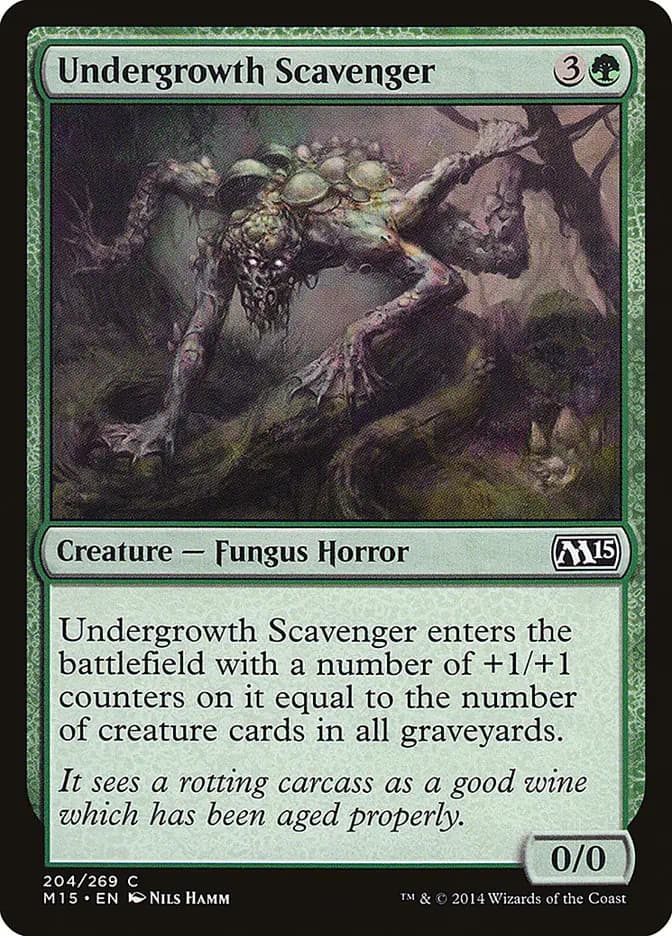 Card image of Undergrowth Scavenger