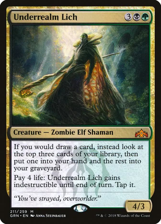 Card image of Underrealm Lich