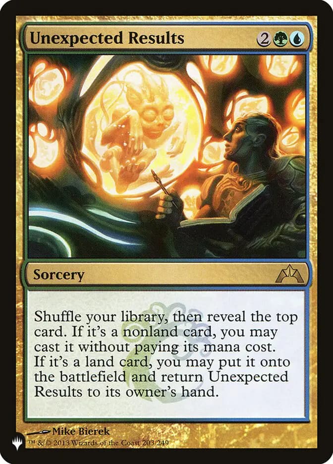 Card image of Unexpected Results