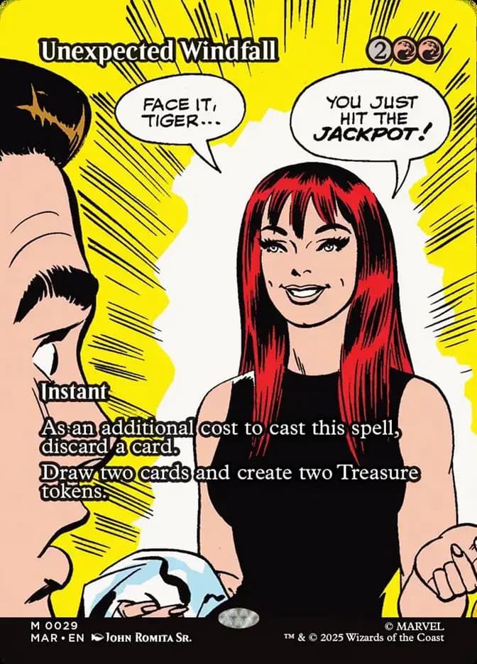 Card image of Unexpected Windfall