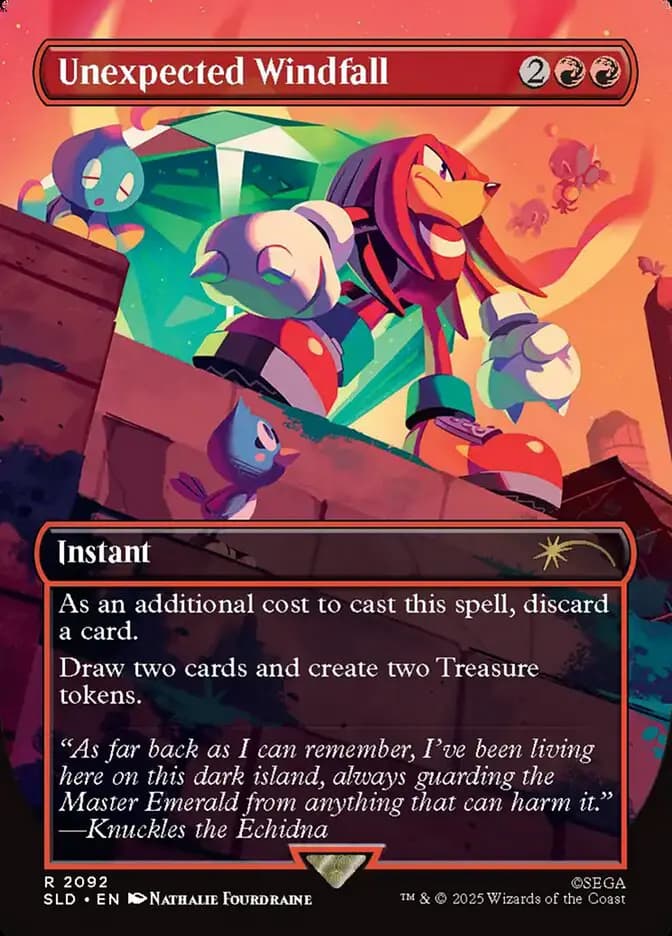 Card image of Unexpected Windfall