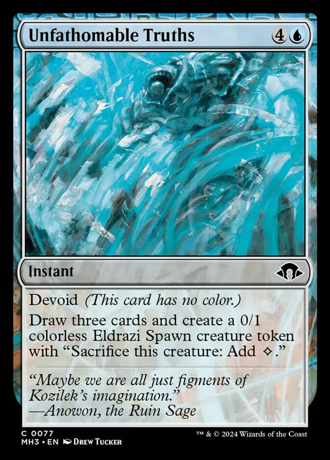 Card image of Unfathomable Truths