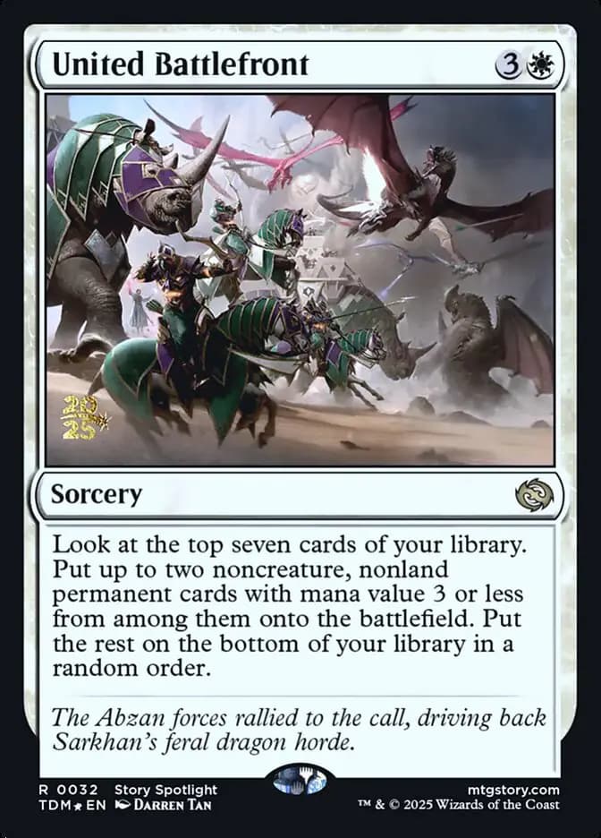 Card image of United Battlefront