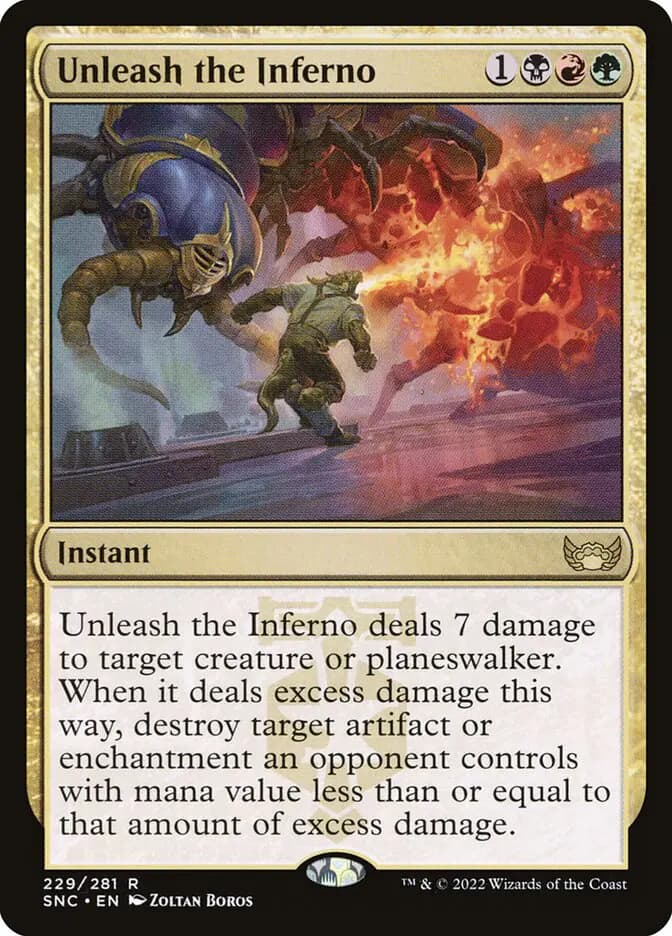 Card image of Unleash the Inferno