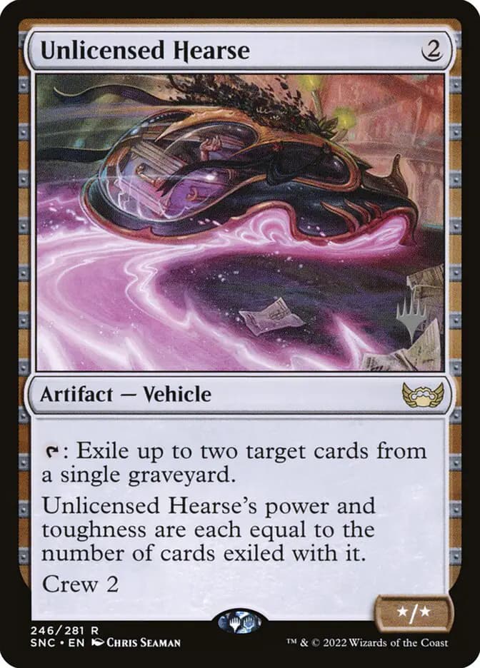 Card image of Unlicensed Hearse