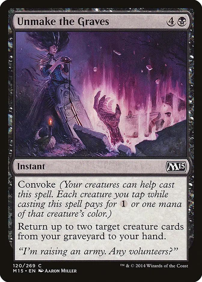Card image of Unmake the Graves