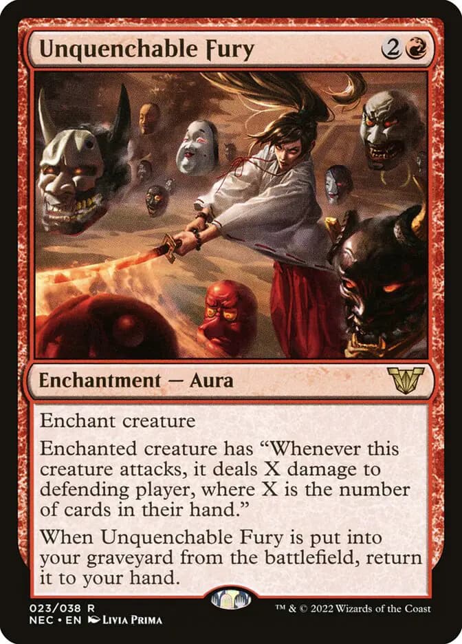 Card image of Unquenchable Fury