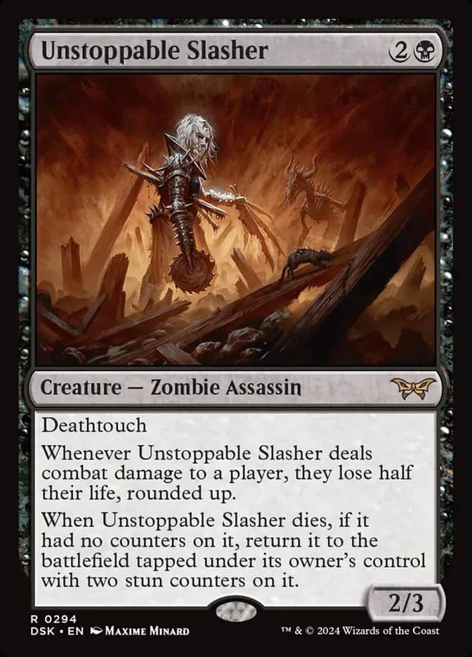 Card image of Unstoppable Slasher