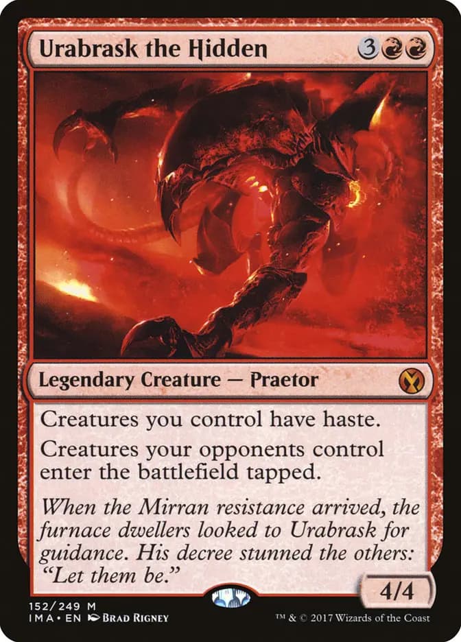 Card image of Urabrask the Hidden