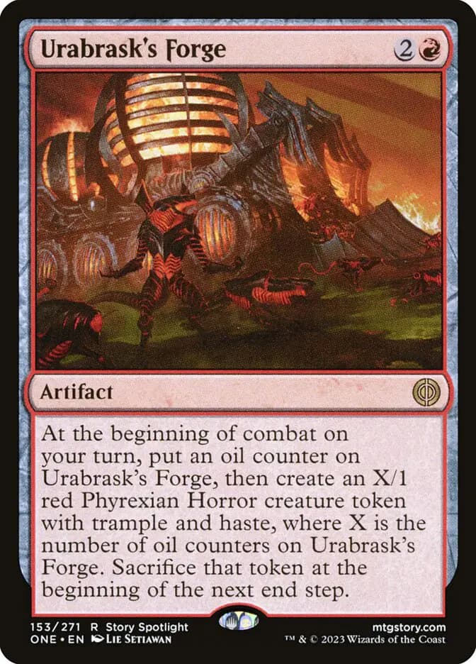 Card image of Urabrask's Forge