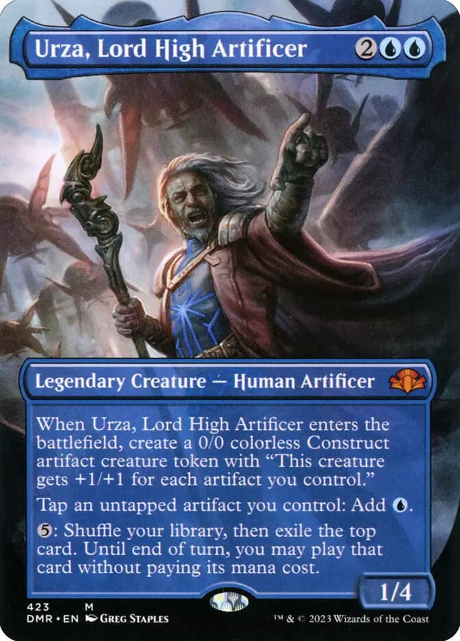 Card image of Urza, Lord High Artificer