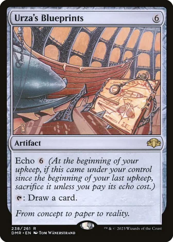 Card image of Urza's Blueprints