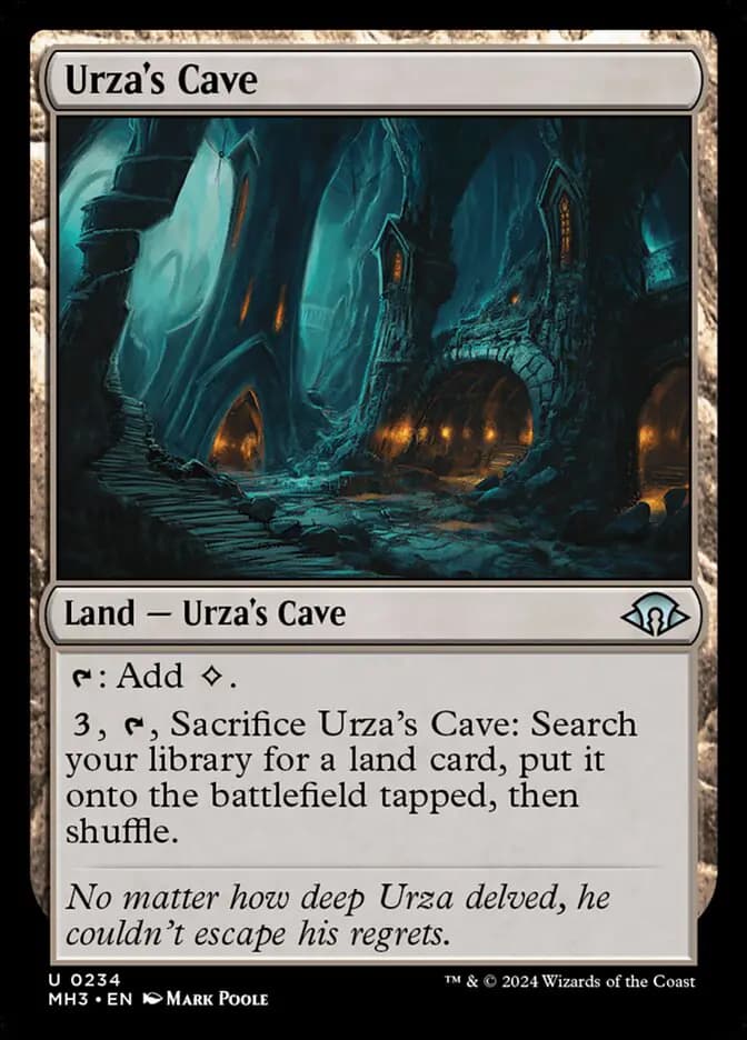 Card image of Urza's Cave