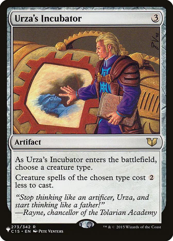 Card image of Urza's Incubator