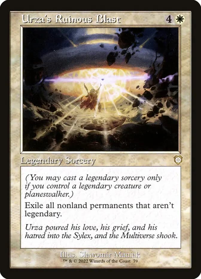 Card image of Urza's Ruinous Blast