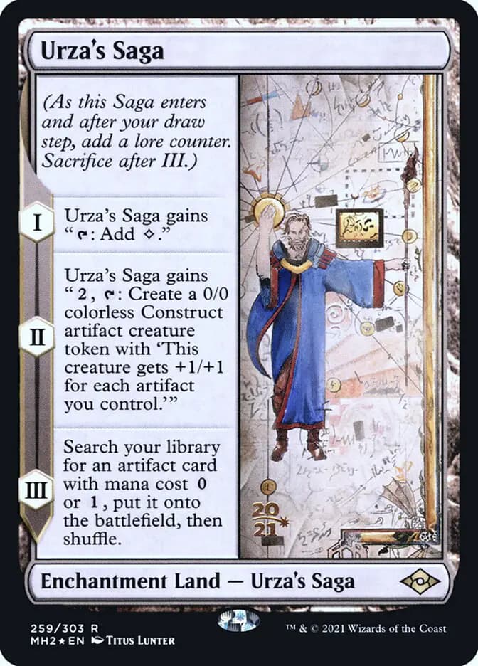 Card image of Urza's Saga