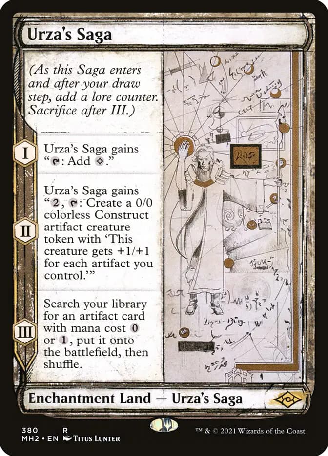 Card image of Urza's Saga