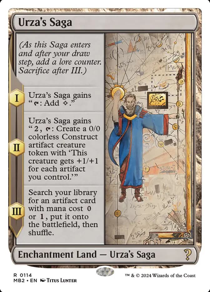 Card image of Urza's Saga