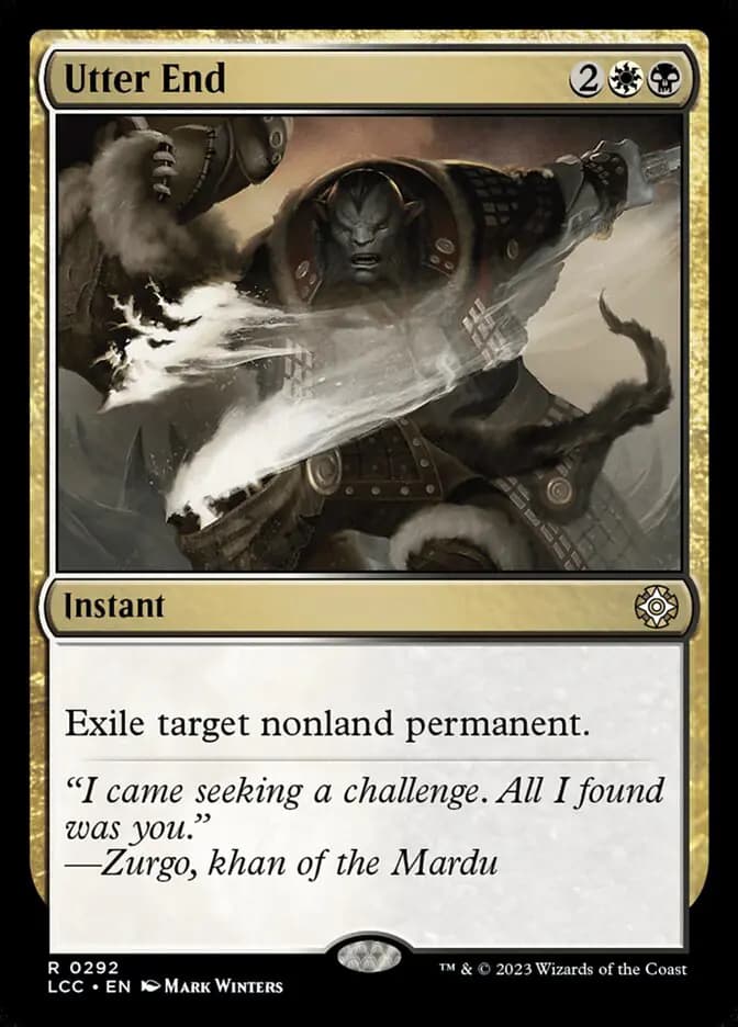 Card image of Utter End