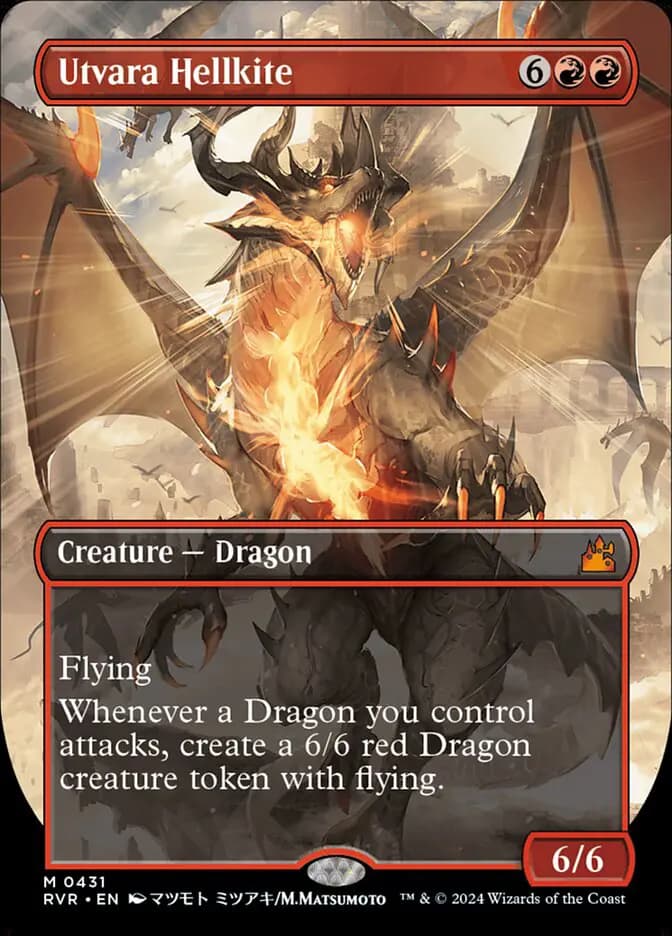 Card image of Utvara Hellkite