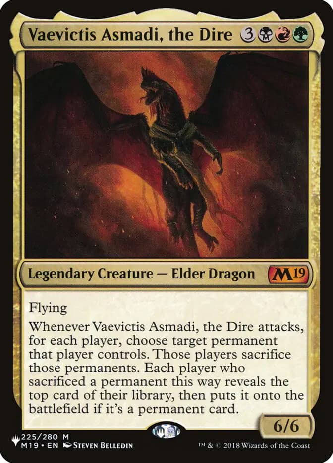 Card image of Vaevictis Asmadi, the Dire