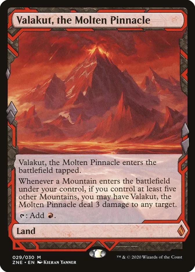 Card image of Valakut, the Molten Pinnacle