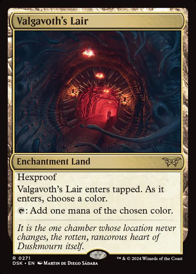 Card image of Valgavoth's Lair