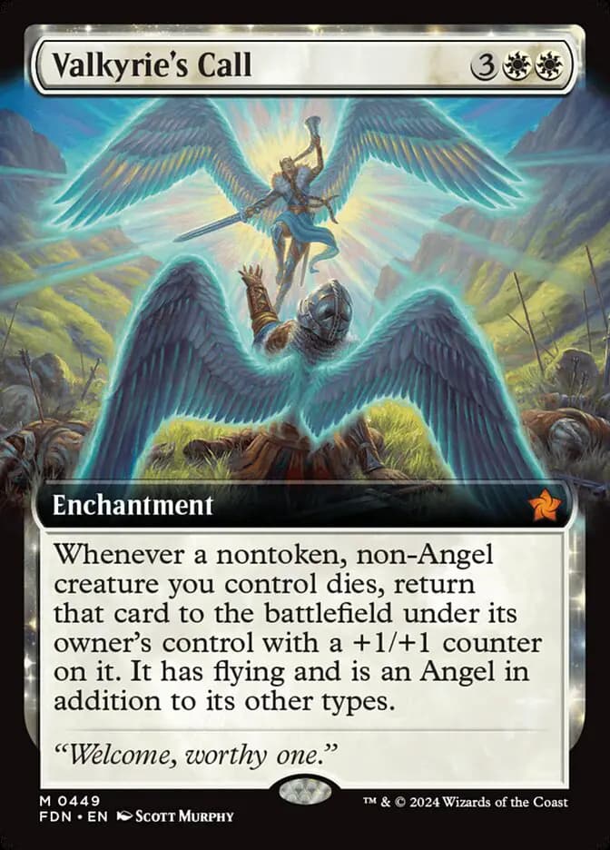 Card image of Valkyrie's Call