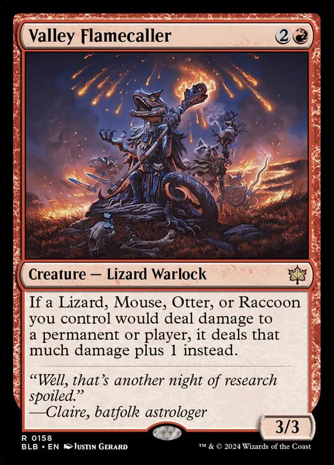 Card image of Valley Flamecaller