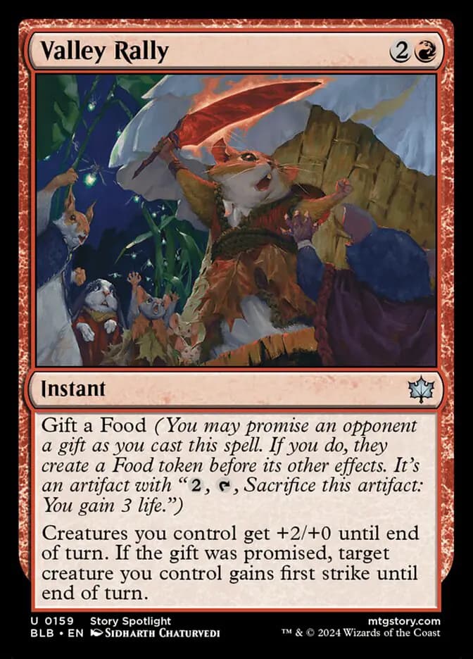 Card image of Valley Rally