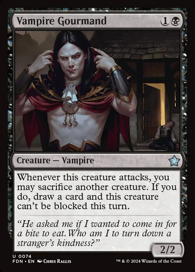 Card image of Vampire Gourmand