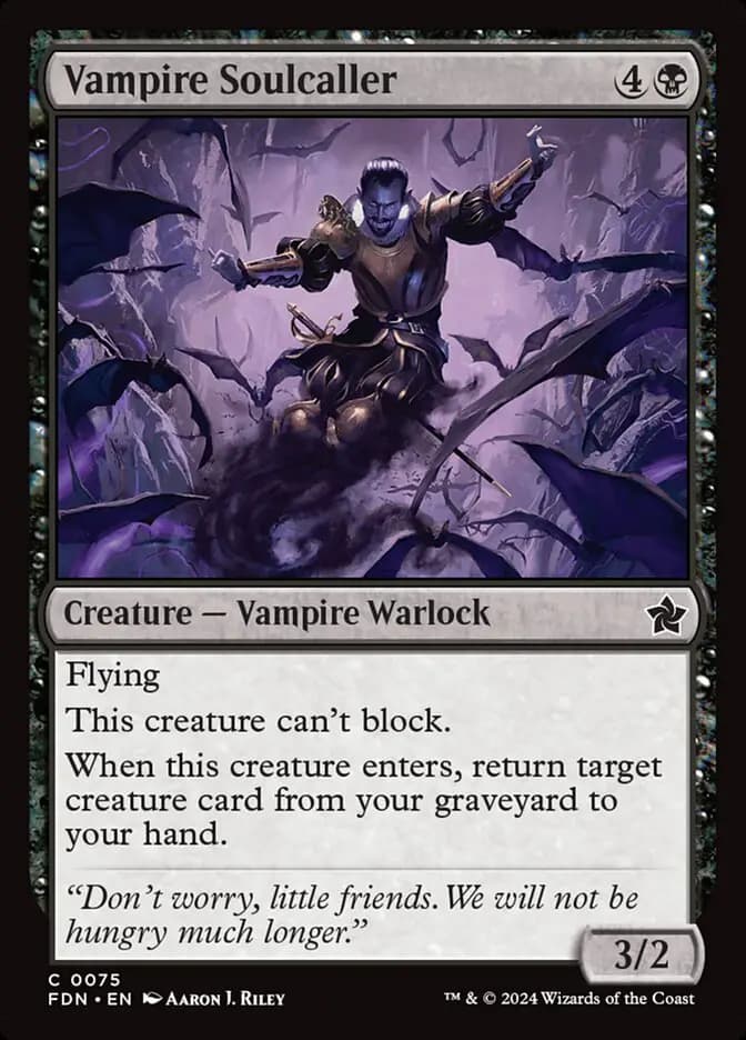 Card image of Vampire Soulcaller