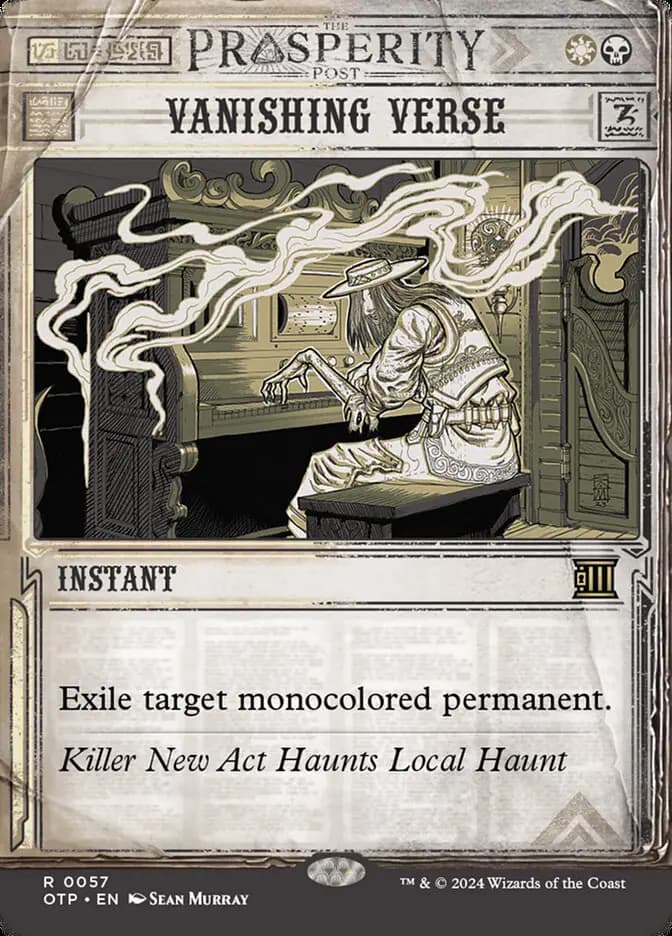 Card image of Vanishing Verse