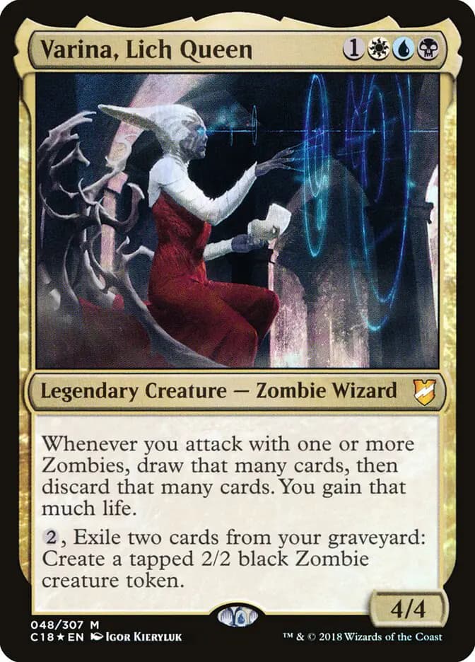Card image of Varina, Lich Queen