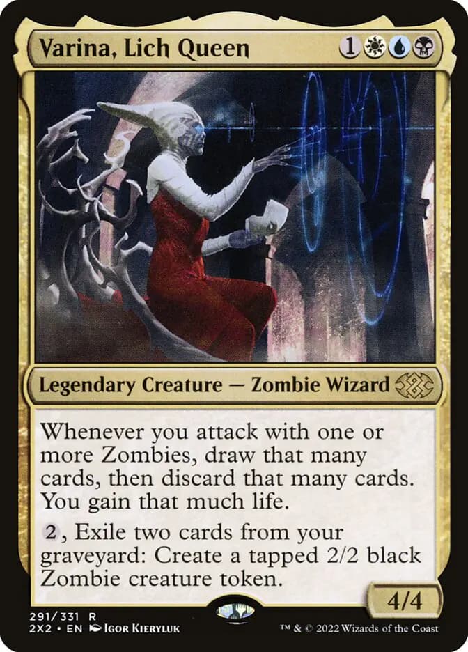 Card image of Varina, Lich Queen