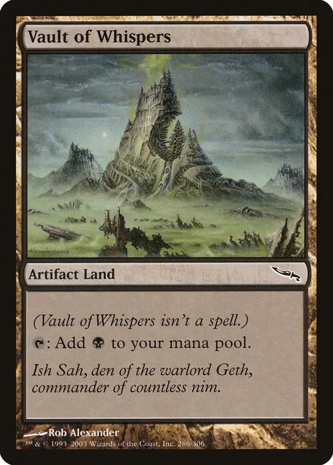 Card image of Vault of Whispers