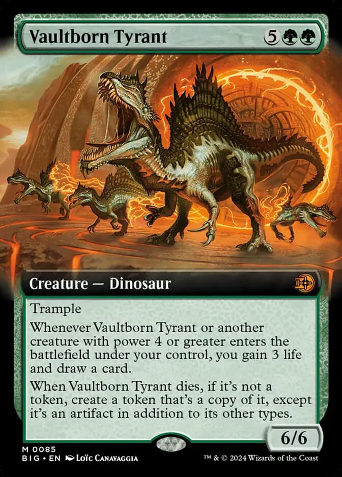 Card image of Vaultborn Tyrant