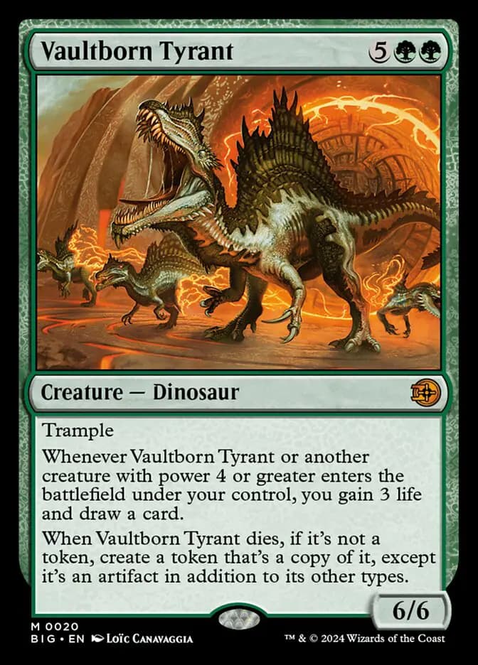 Card image of Vaultborn Tyrant