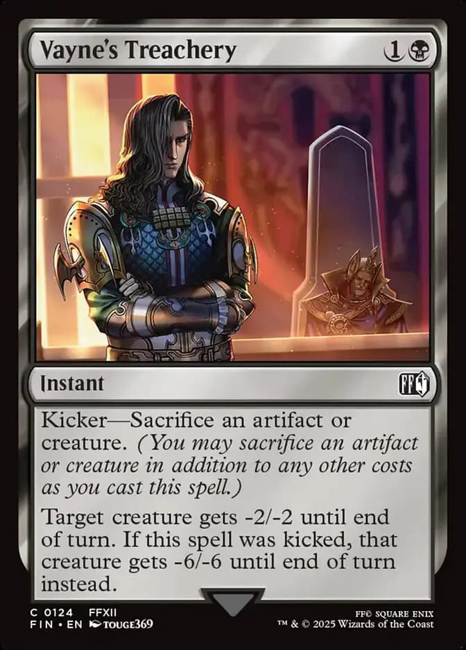 Card image of Vayne's Treachery