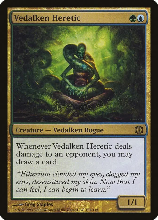Card image of Vedalken Heretic